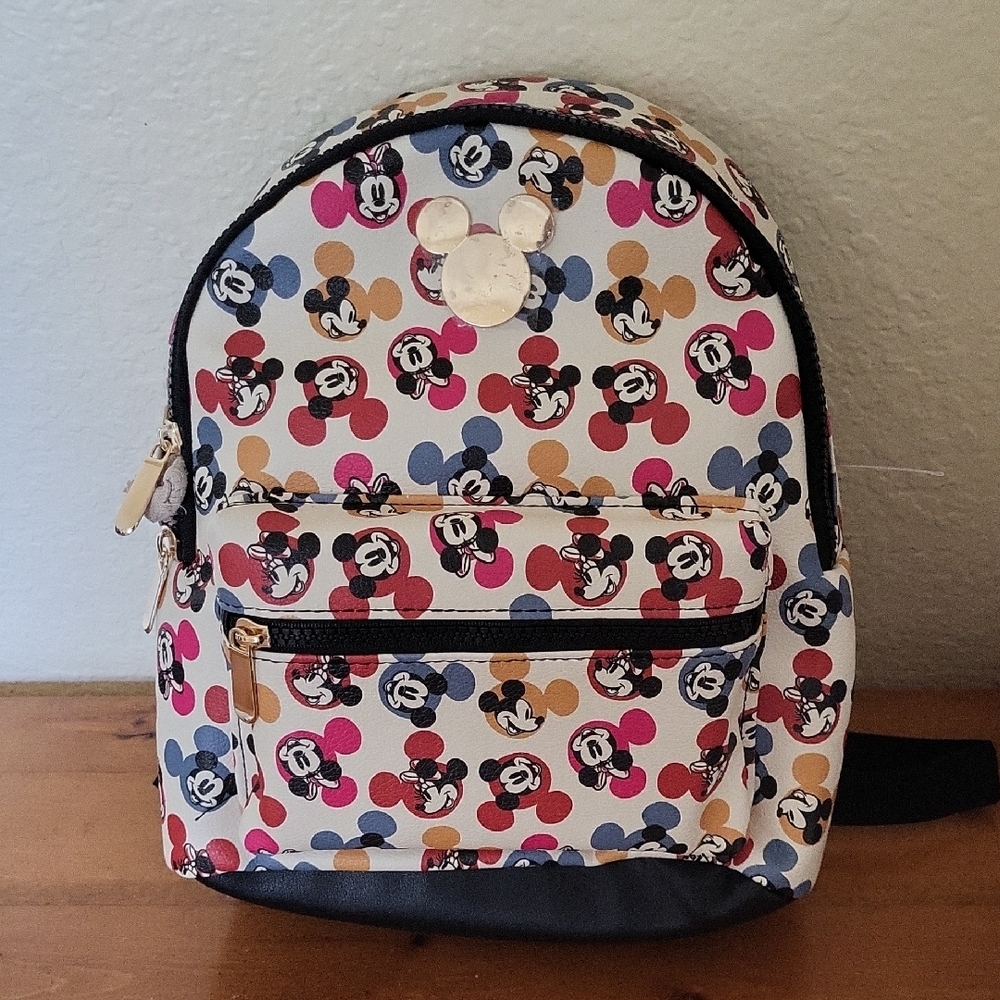 Disney Bioworld Colorful Mickey Mouse Backpack